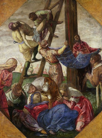 The Descent from the Cross by Jacopo Robusti Tintoretto